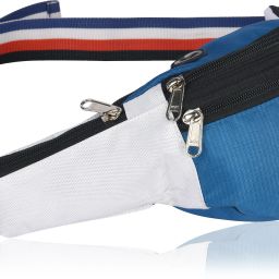 SHAMRIZ BLUE-WHT Boys and Girls Travel Waist Pouch for all essential-image-39