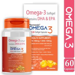Omega 3 Fish Oil 1000mg Softgels for Heart Care, Brain Health and Joint Support-image-86