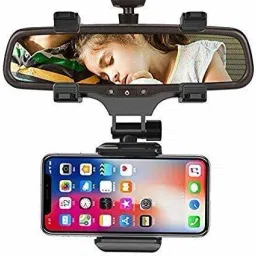 TECHGEAR Car Rear View Mirror Mobile Phone Holder Mobile Holder-44