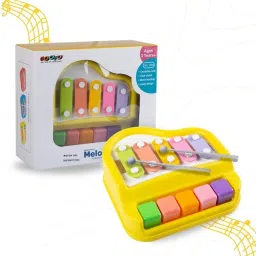 2 in 1 Mini Piano and Xylophone Toy with Colorful Keys (Color May be Very)-image-79