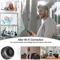SIFATECH Mini Wifi Full HD Spy Hidden Wireless CCTV IP Security Camera 32GB Security Camera-image-7