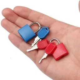 Small Padlock Travel Mini Suitcase Lock With 2 Keys-X40 Padlock-picture-26