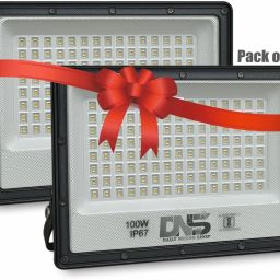 100W Lens Flood Light With Extension Bracket 120 Bright SMD Light IP67 Waterproof Flood Light Outdoor Lamp-image-38