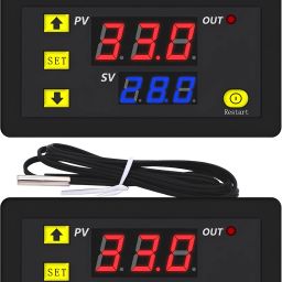 shockley XH-W3230 -50 to 110c 220V AC Thermostat temperature controller (W3230 - 2 Pc) Multipurpose Controller-47