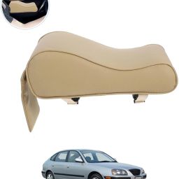 Universal Beige Arm Pain Releif Armrest/Handrest With Phone Holder For Car-84 Car Armrest Cover-image-81