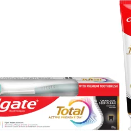 Total Charcoal Deep Clean Antibacterial Toothpaste (with a Premium Toothbrush) Toothpaste-26