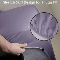 Fitted King Size Breathable, Stretchable, Waterproof Mattress Cover-27