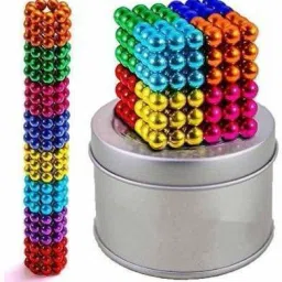 5 mm Magnetic Balls Cube Fidget Gadget Toys Rare Earth Magnet Office Desk Toy Games Magnet Toys Multicolor Beads Stress Relief Toys for Kids (216 Pieces)-11