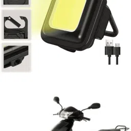 Small LED Flashlight COB Rechargeable Keychain Q115 LED Lantern-10