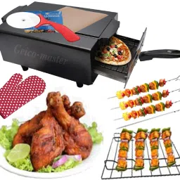 "16 Inches" Extra Large Big 2000 Watt electriuc tandoor Model No Ge-52004 for big family Electric Tandoor Electric Tandoor-image-26