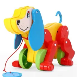 Daisy Dog Animal Pet Toy with Pull Rope Interactive Sound Generating Feature-image-59