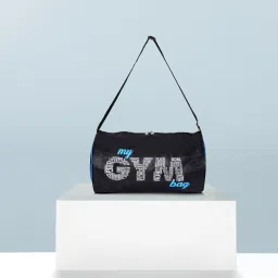 30 L Gym Duffel Bag - sport bag for gym and travel sports SKY BAG (Black, Kit Bag) - Blue-image-62