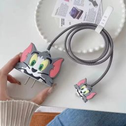 MOBISINGH Silicone Pull String Headphone Case For Compatible with Apple 20W Adapter image 4