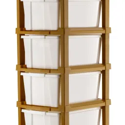 Dish Drainer Kitchen Rack Drawer Type Storage Box Cosmetic Box For Multi-Purpose Plastic-image-72