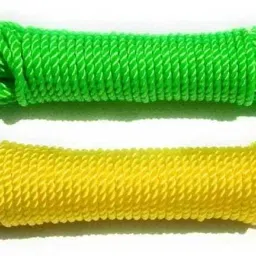 Green or Yellow cloth drayer Rope cloth hanging / drying Rassi Green, Yellow, Multicolor-picture-11