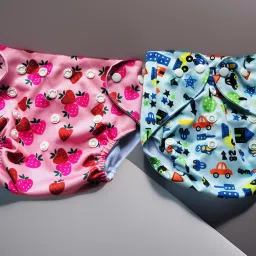 Printed Reusable & washable Cloth Diaper Reuse Nappy With Insert Pad For Baby-10
