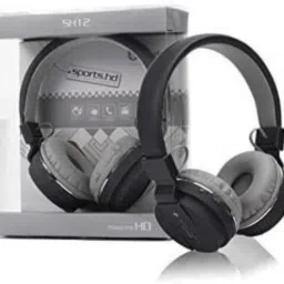 a79_SH12 Wireless Headphones with Bluetooth, Built-in Microphone, SD Card Slot Bluetooth Headset-14