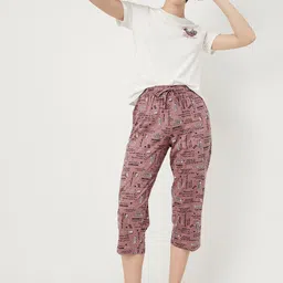 max Women Pink Capri-picture-24