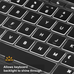 Saco Silicone Skin Keyboard Protector Cover Compatible for 2024 iPad Pro 13 inch M4 Chip (A2925/A2926) Magic Keyboard Keyboard Skin image 5