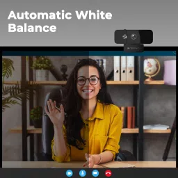 ZEBRONICS Zeb-sharp Pro 2048 HDWebcam with Built-In Microphone USB Connectivity image 4