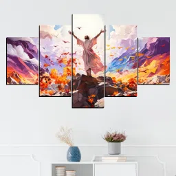 Jesus Christ Painting Wall Decorative Paintings For Home Digital Reprint 18 inch x 30 inch Painting-35