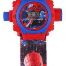 happyhub Spider-Man Projector Watch for Kids with 24 Image Slides | Digital Time Display image 3