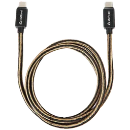 stuffcool KNIGHT-BLK Type C to Type C 3.2 Feet (1M) Cable (Colour Woven Cable, Black)-15