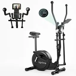 Elliptical Cross Trainer Bike For Home | Cycling Machine with Touch LED Display Cross Trainer-11