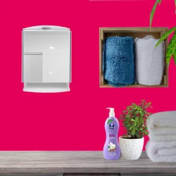 Bathroom Accessories Organiser Shelves, Saffire Washbasin Mirror Cabinet 1 Shelf Bracket-3