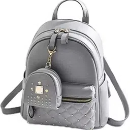 evolic Small 10 L Backpack New Design Girl's Backpack Waterproof Backpack (Grey, 8 L-picture-37