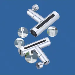 4 in 1 360° Kitchen Faucet Head Replacement Faucet Mount-14