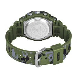 CARLINGTON Printed Dial & Analogue and Digital Watch CT 3322 Army image 4