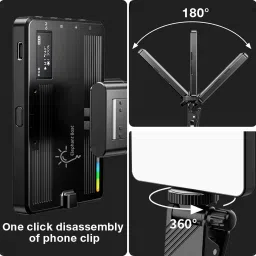 Verilux LED Video Light Adjustable Portable Photography Light 850 lx Camera LED Light image 5