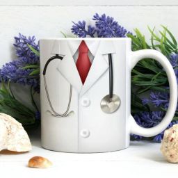 Doctor Theme Ceramic Coffee (325 ml) - Gift for Doctors,Birthday for Ceramic Coffee Mug-image-29