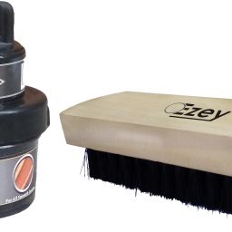 Ezey Shoe Cream (Black)+Shoe Brush Patent Leather, Leather, Synthetic Leather Shoe Cream-image-68
