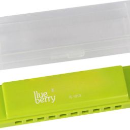 R-1010-NEON GREEN, Key C , 10 Holes Blues Harp Educational Mouth Organ Harmonica-image-34
