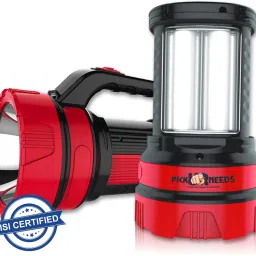 Dual Mode Chargeable Long Range Search Torch Light With 2 Tube Emergency Torch-image-53