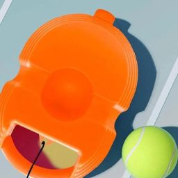 Tennis Training Rebounce Ball with String for Tennis & Cricket Self-Practice-1