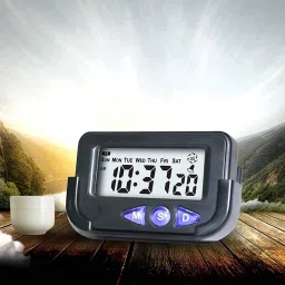 bbd kitchen shop Digital Black Clock image 5