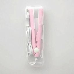 CROMIFY Mini Hair Straightener Crimper Flats Iron Easy To Carry Mini Professional Temperature Control Flat Iron with Plastic Storage Box Hair Straightener-image-53