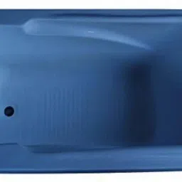 Bonn Acrylic 4.5 Feet Rectangular - Alpine Blue Alcove Bathtub-image-86