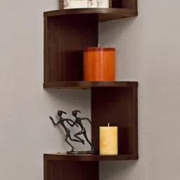 MDF (Medium Density Fiber), Wooden Wall Shelf-image-60