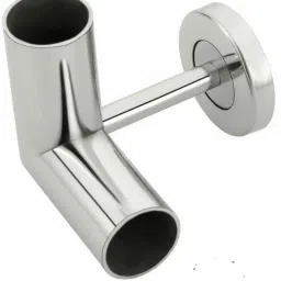 Silver Rod Rail Bracket Metal-11