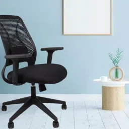 Ultra Ergonomic Mesh with Spine & Handle adjustment & 2 yrs parts Repl.wrty Nylon Office Executive Chair-15