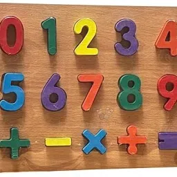 123 Numbers Puzzle Game (0-9) for Toddlers 2+ Years (9x12 Inches - 0-9 Numbers)-image-2