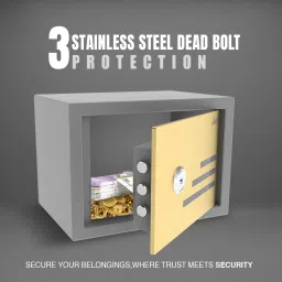 link Smart Safe Locker for Home | 21 Litres |Computerized key Access | Tijori Safe Locker image 2