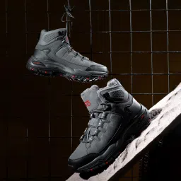 Xer10-08 Sports Trekking & Hiking, Hi-Neck Shoes, Rubber Outsole & Memory Foam Boots For Men-image-9