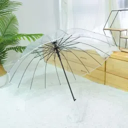 Premium Transparent Rain Umbrella Umbrella-image-18
