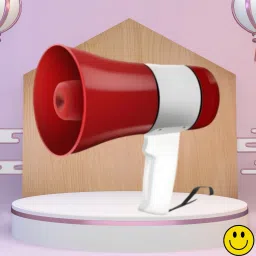 Handheld Megaphone with Siren, Microphone & Rechargeable for Outdoor EventsB412 Megaphone Portable Megaphone Siren Loudspeaker Function &Long Battery BackupQ412 Outdoor PA System-14