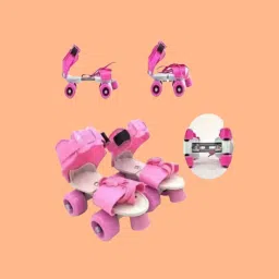 Adjustable And Comfortable Fit Roller Skating Shoes In Soft Belt For Kids In-line Skates - Size 7 UK-image-35